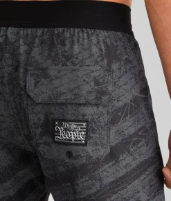 Bottoms|Swimwear | Howitzer Tribute Stretch Boardshort Charcoal Heather