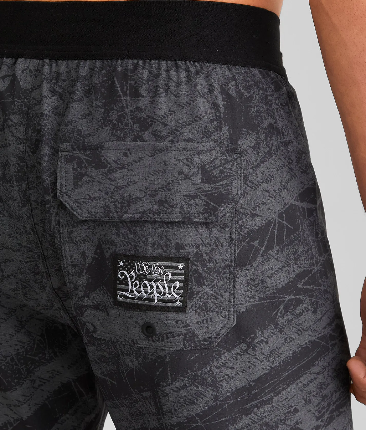 Bottoms|Swimwear | Howitzer Tribute Stretch Boardshort Charcoal Heather
