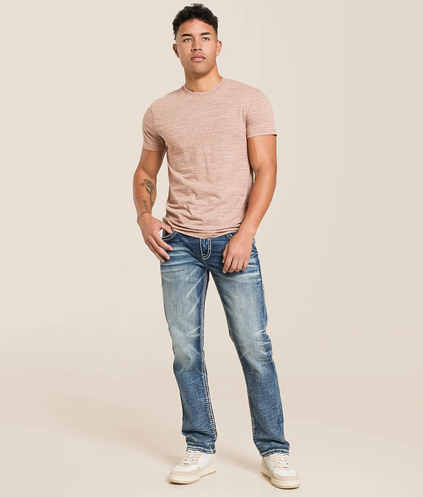Rock Revival Jeans|Bottoms | Rock Revival Tristan Straight Stretch Jean Tristan J206