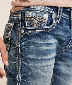Rock Revival Jeans|Bottoms | Rock Revival Tristan Straight Stretch Jean Tristan J206