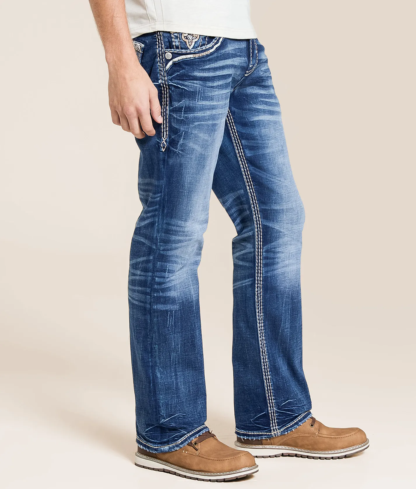Rock Revival Triton Boot Stretch Jean Triton B217 Online