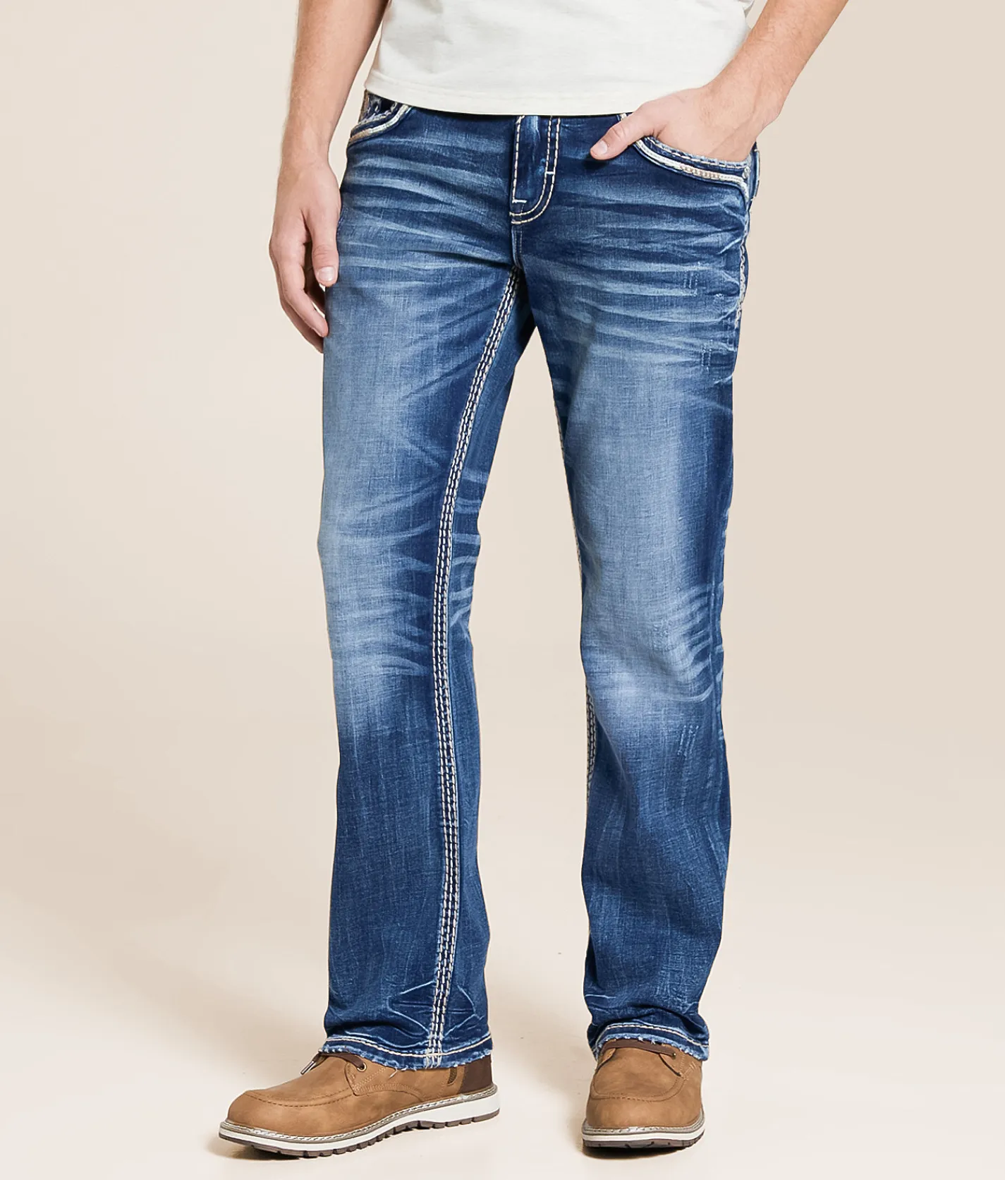 Bottoms|Jeans | Rock Revival Triton Boot Stretch Jean Triton B217