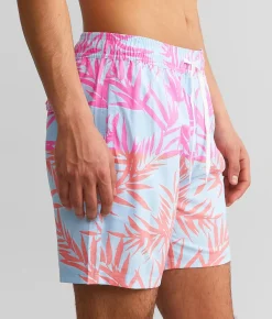 Veece Tropical Neon Stretch Swim Trunks Multi Online