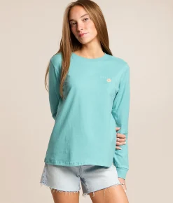 Salt Life Tropical Retreat T-Shirt Sea Green Outlet