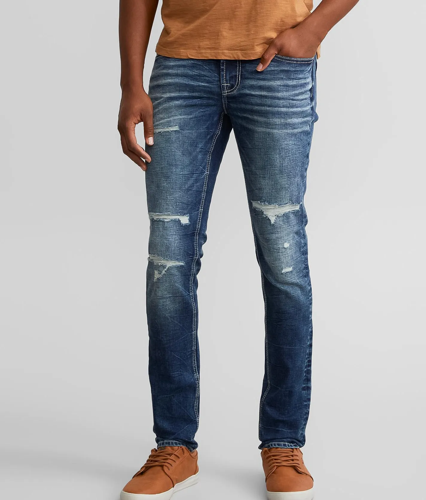 Sale Jeans|Bottoms | Departwest Trouper Skinny Stretch Jean Torres Del Paine