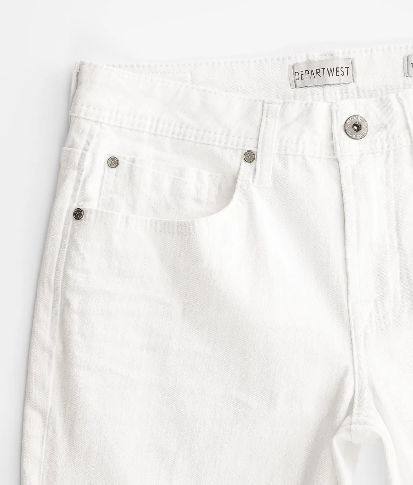 Sale Jeans|Bottoms | Departwest Trouper Skinny Stretch Jean White