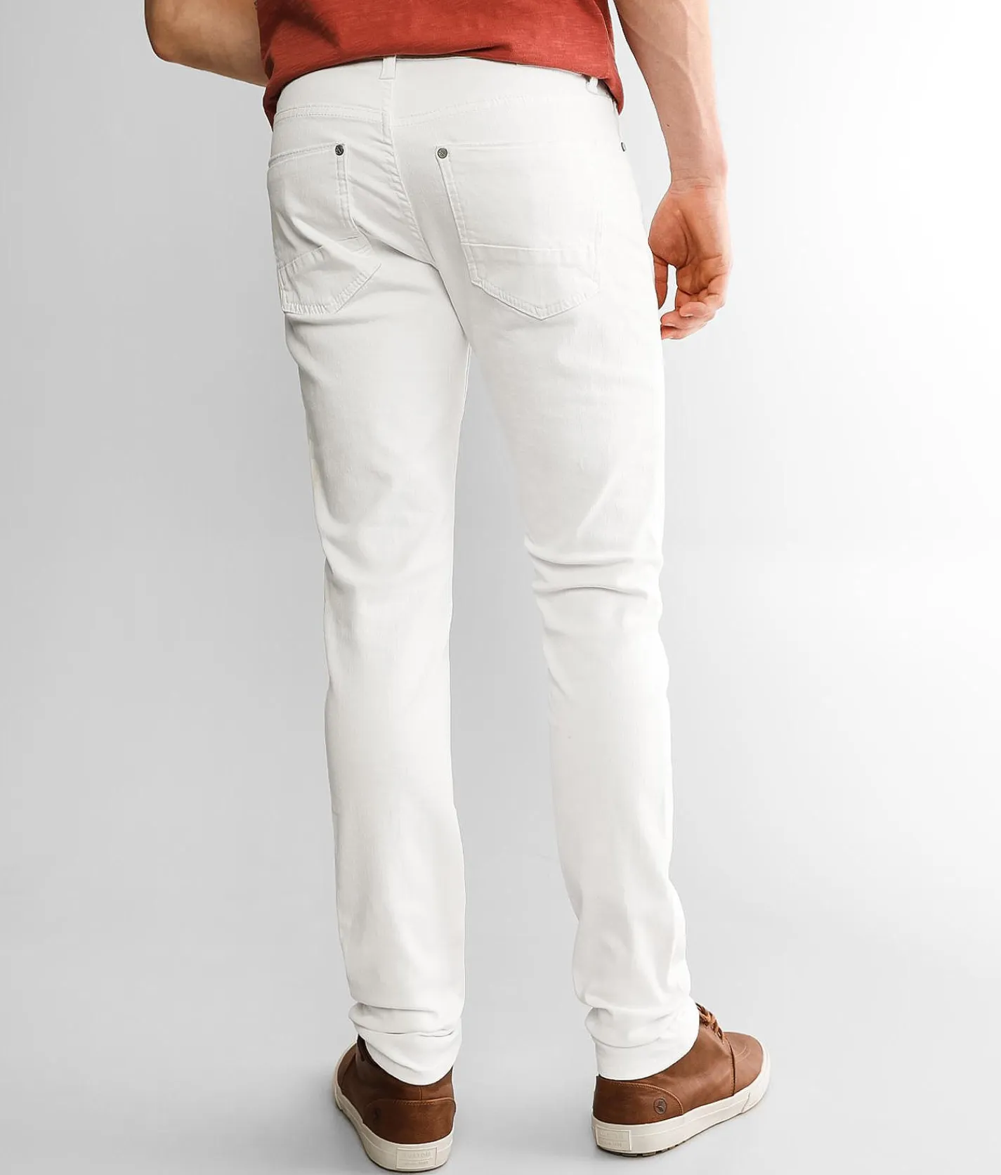 Sale Jeans|Bottoms | Departwest Trouper Skinny Stretch Jean White