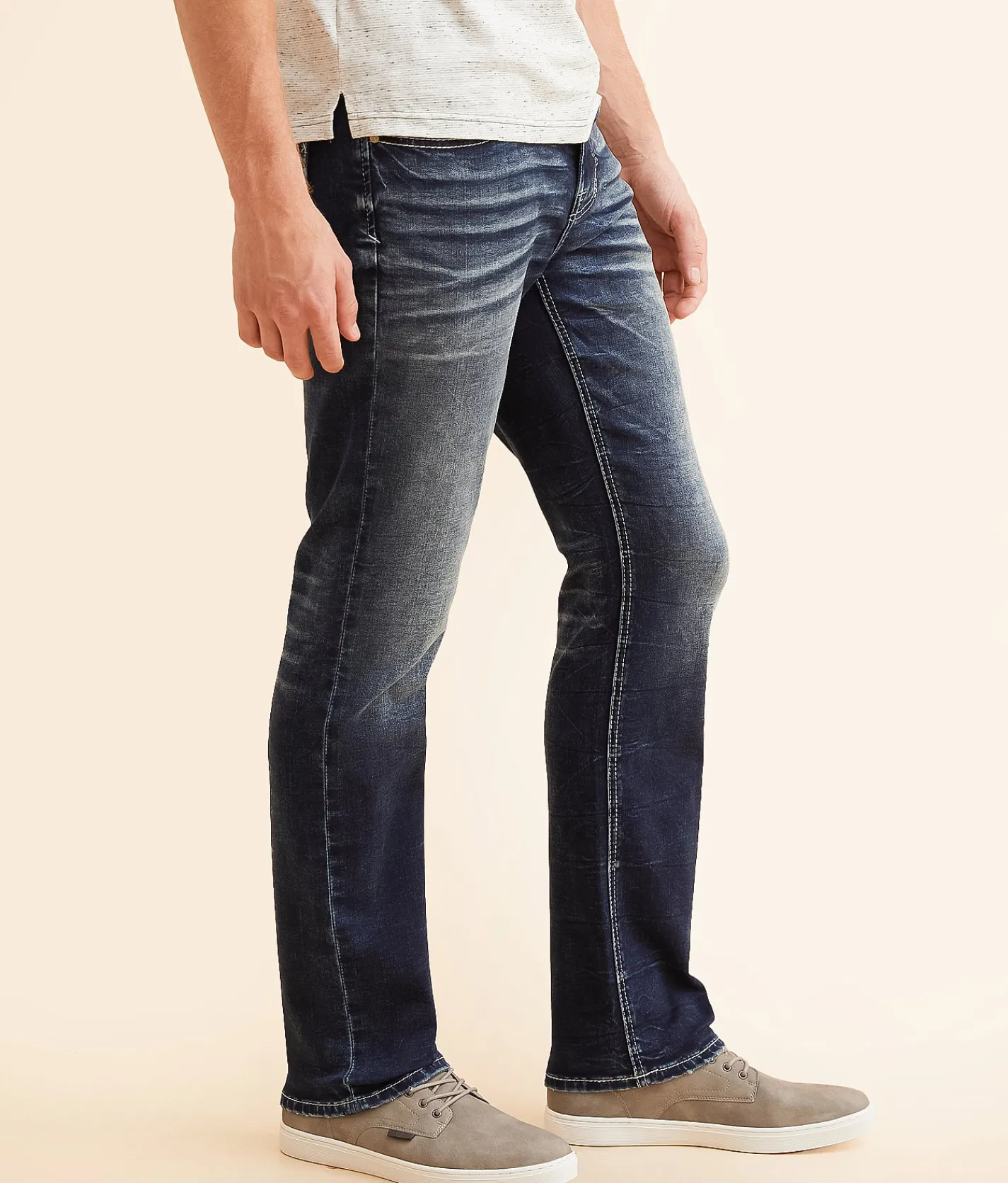 Jeans | Departwest Trouper Slim Straight Stretch Jean Gistola