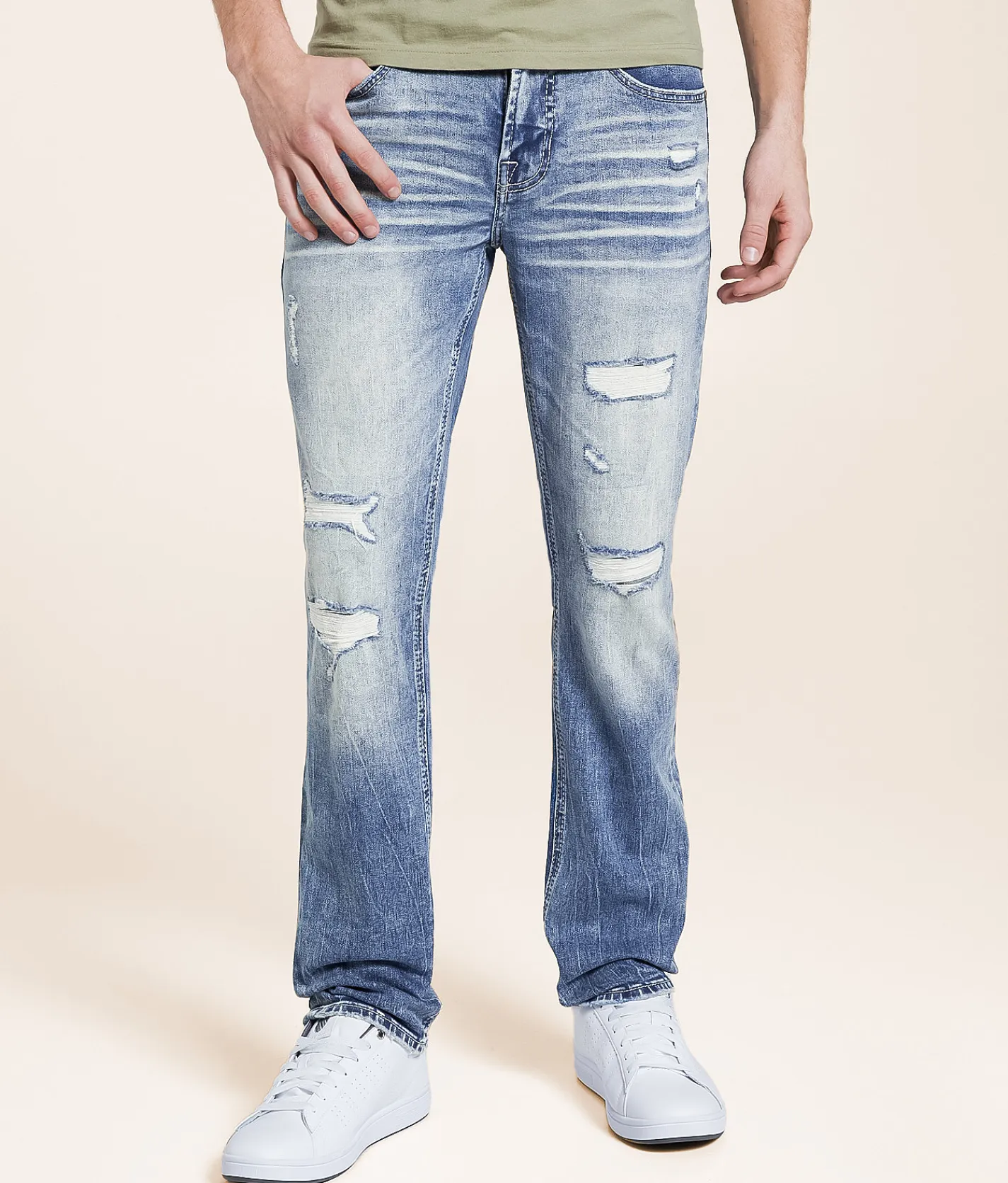 Bottoms|Jeans | Departwest Trouper Straight Stretch Jean Kopa