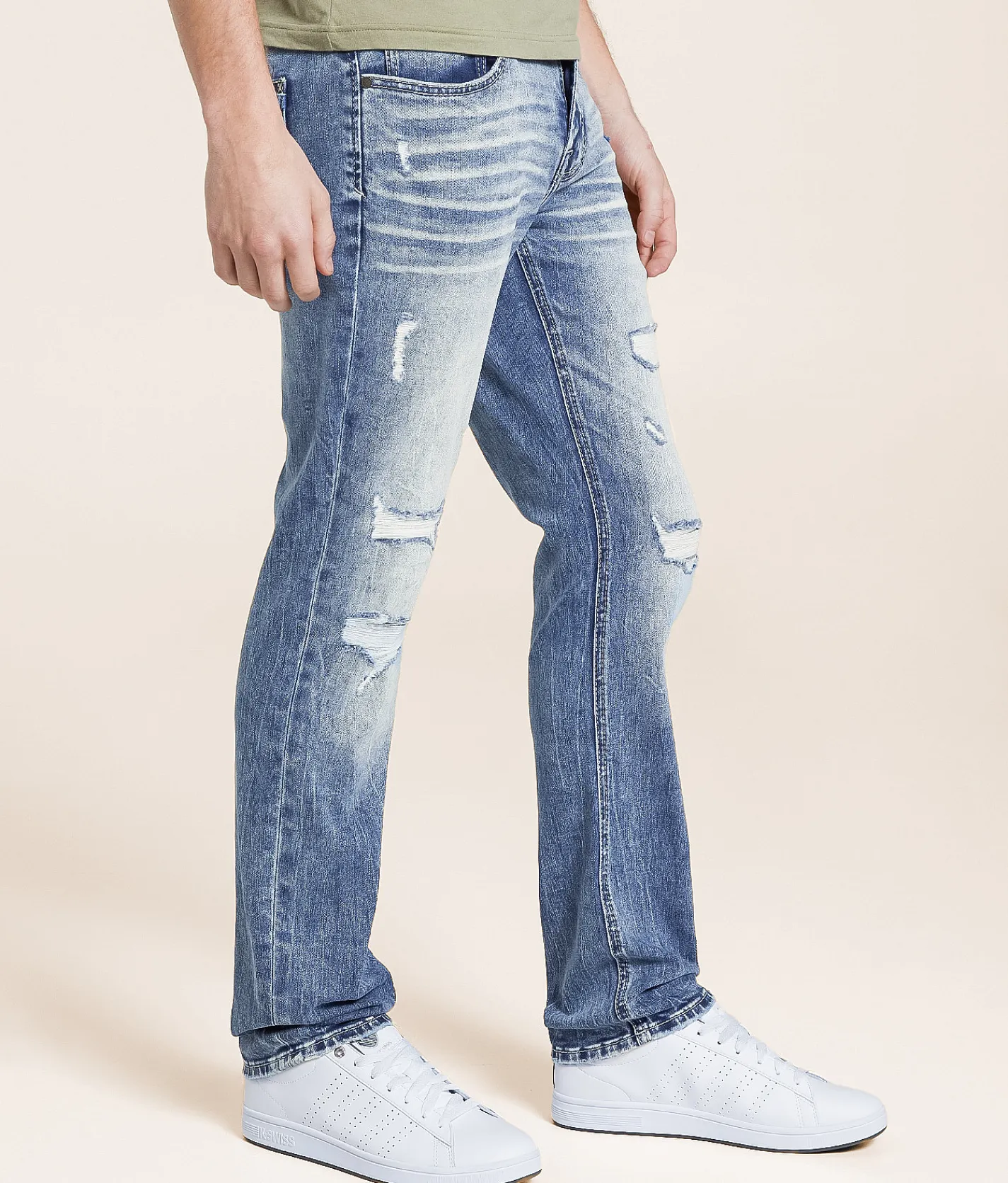 Bottoms|Jeans | Departwest Trouper Straight Stretch Jean Kopa