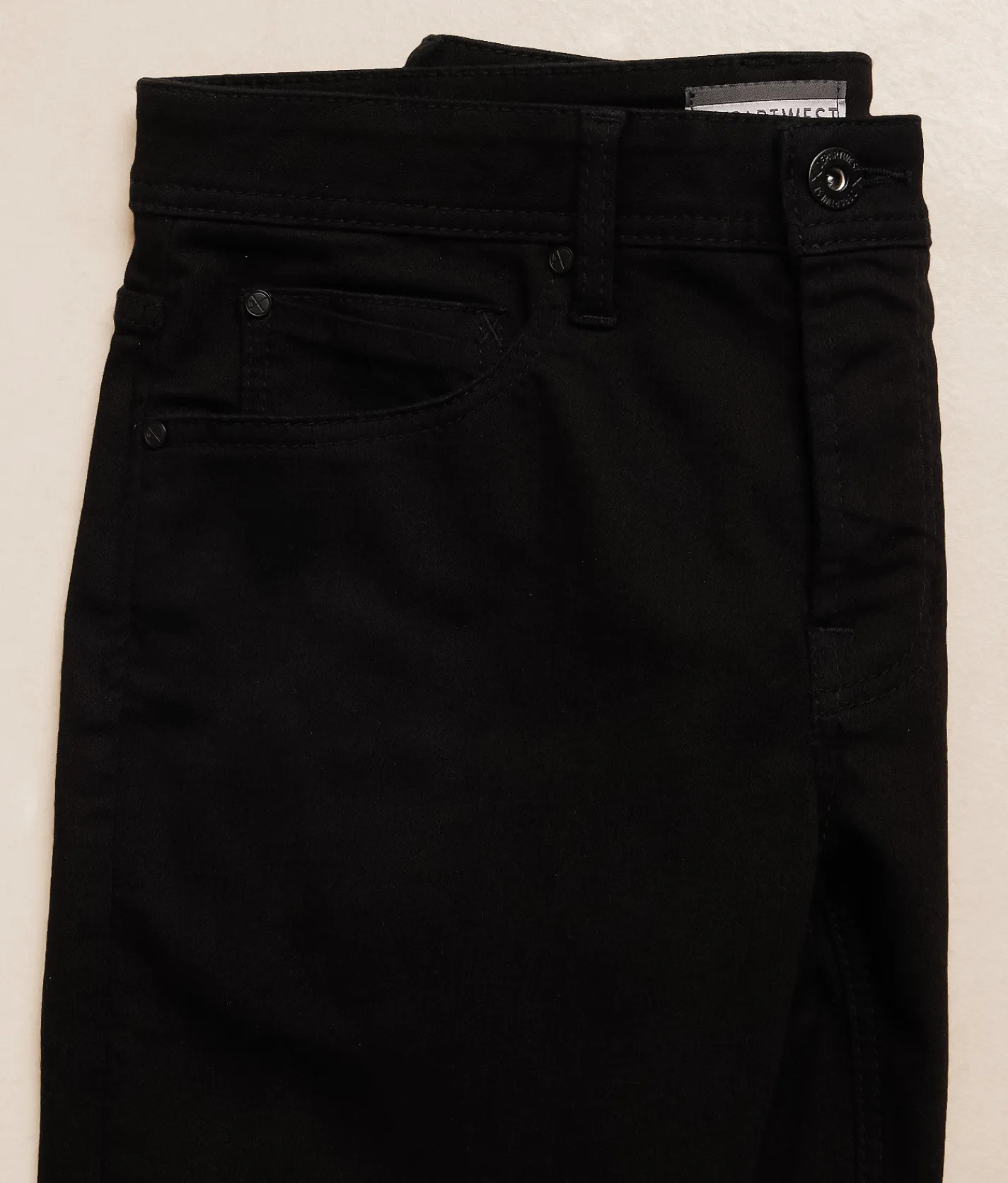 Bottoms|Jeans | Departwest Trouper Straight Stretch Jean Black