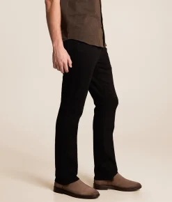 Bottoms|Jeans | Departwest Trouper Straight Stretch Jean Black