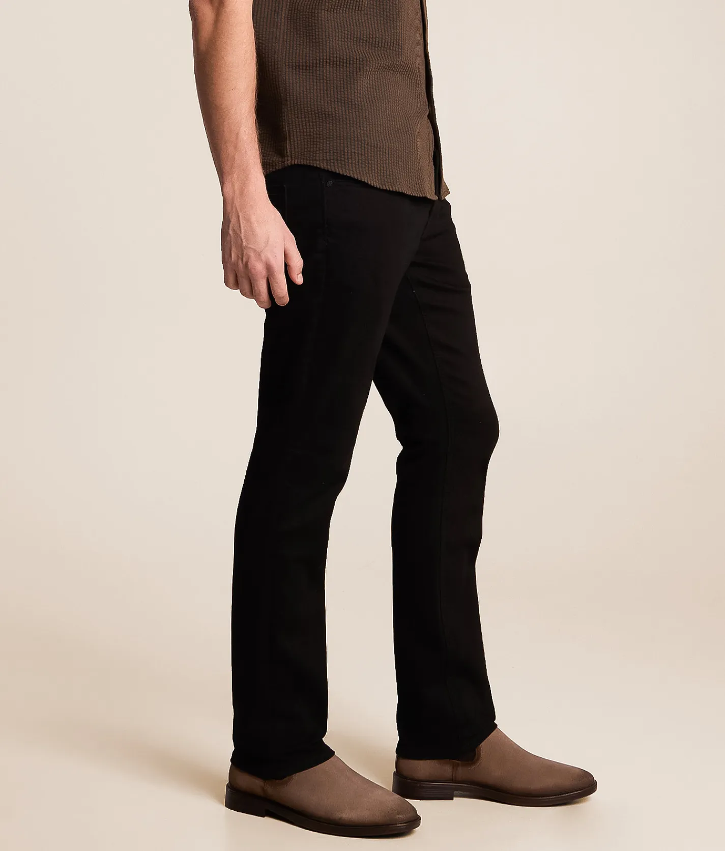 Bottoms|Jeans | Departwest Trouper Straight Stretch Jean Black
