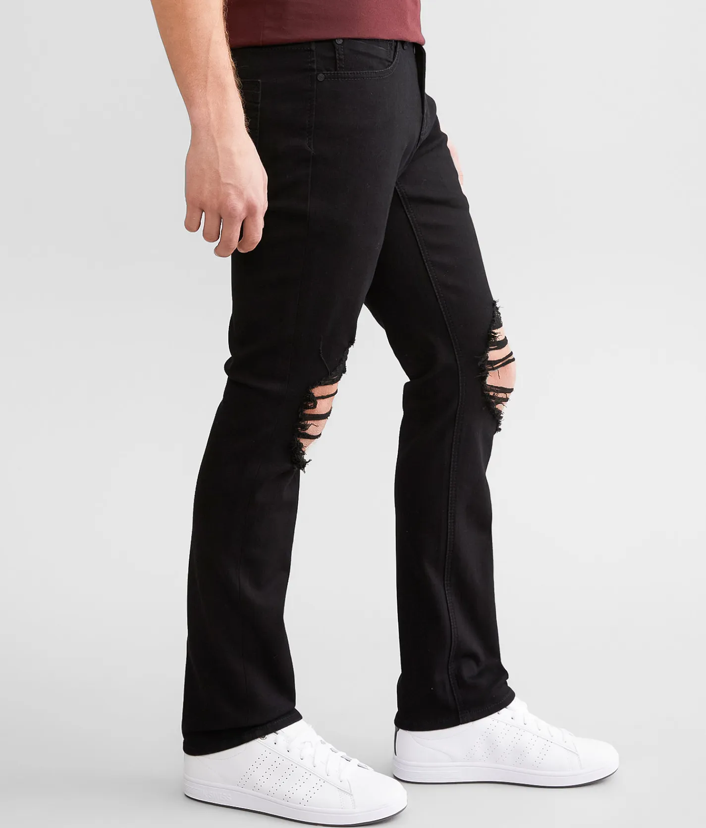 Bottoms|Jeans | Departwest Trouper Straight Stretch Jean Noir