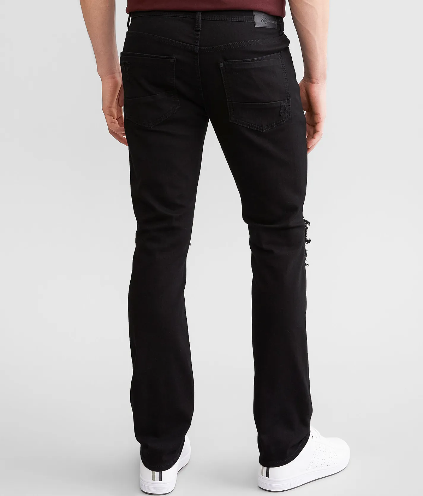 Bottoms|Jeans | Departwest Trouper Straight Stretch Jean Noir