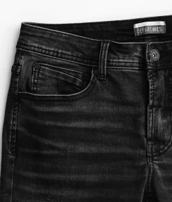 Departwest Trouper Straight Stretch Jean Washed Black Hot