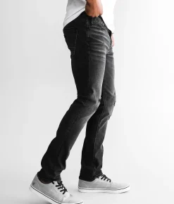 Departwest Trouper Straight Stretch Jean Washed Black Hot
