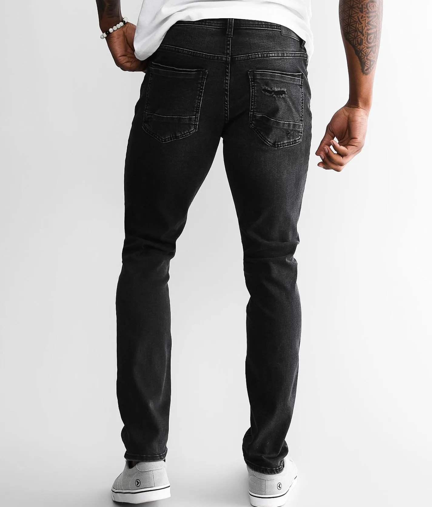 Departwest Trouper Straight Stretch Jean Washed Black Hot
