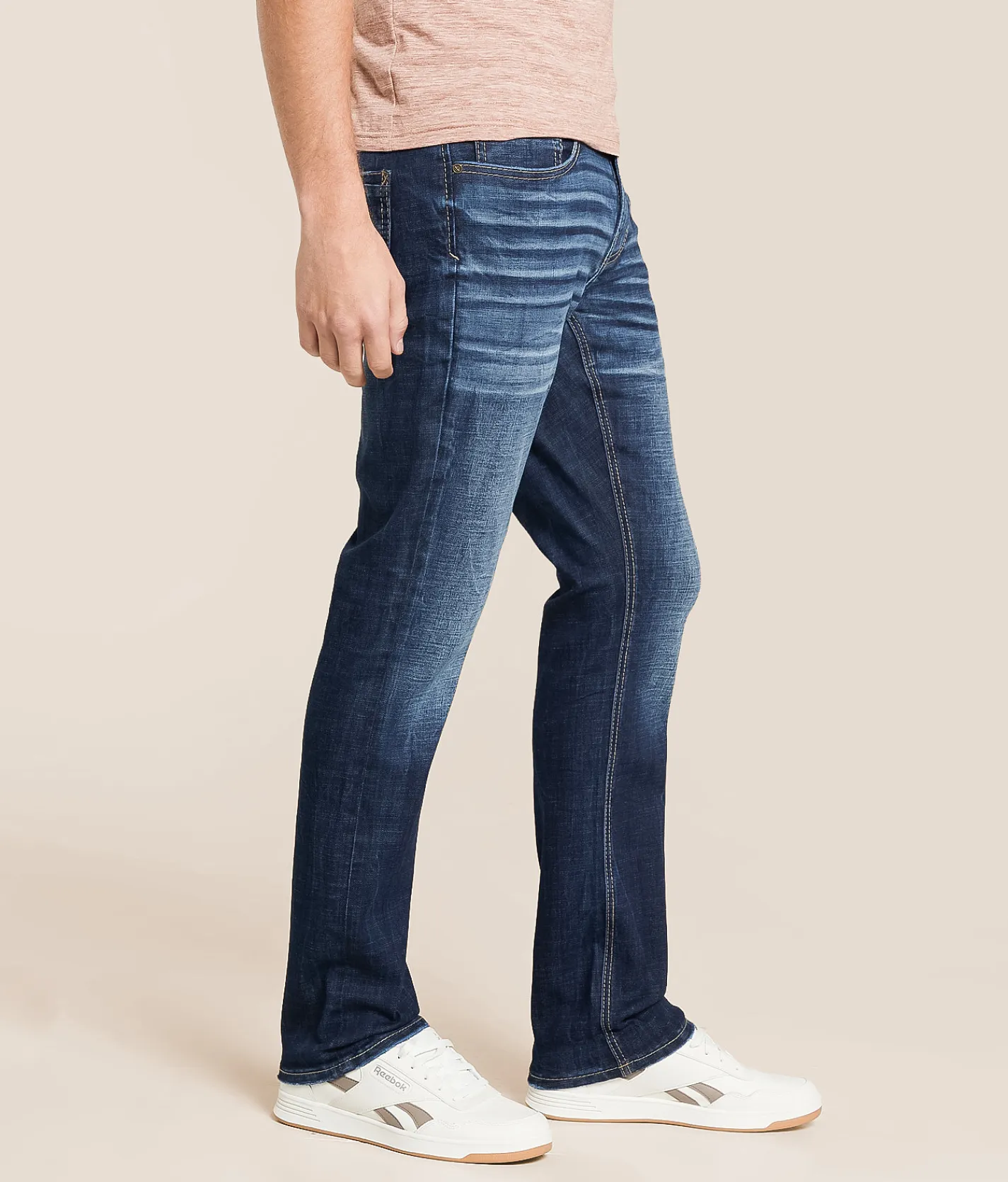 Bottoms|Jeans | Departwest Trouper Straight Stretch Jean Riverfall