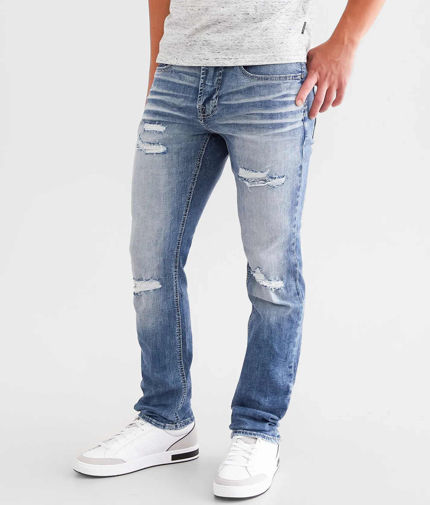 Sale Jeans|Bottoms | Departwest Trouper Straight Stretch Jean Galena
