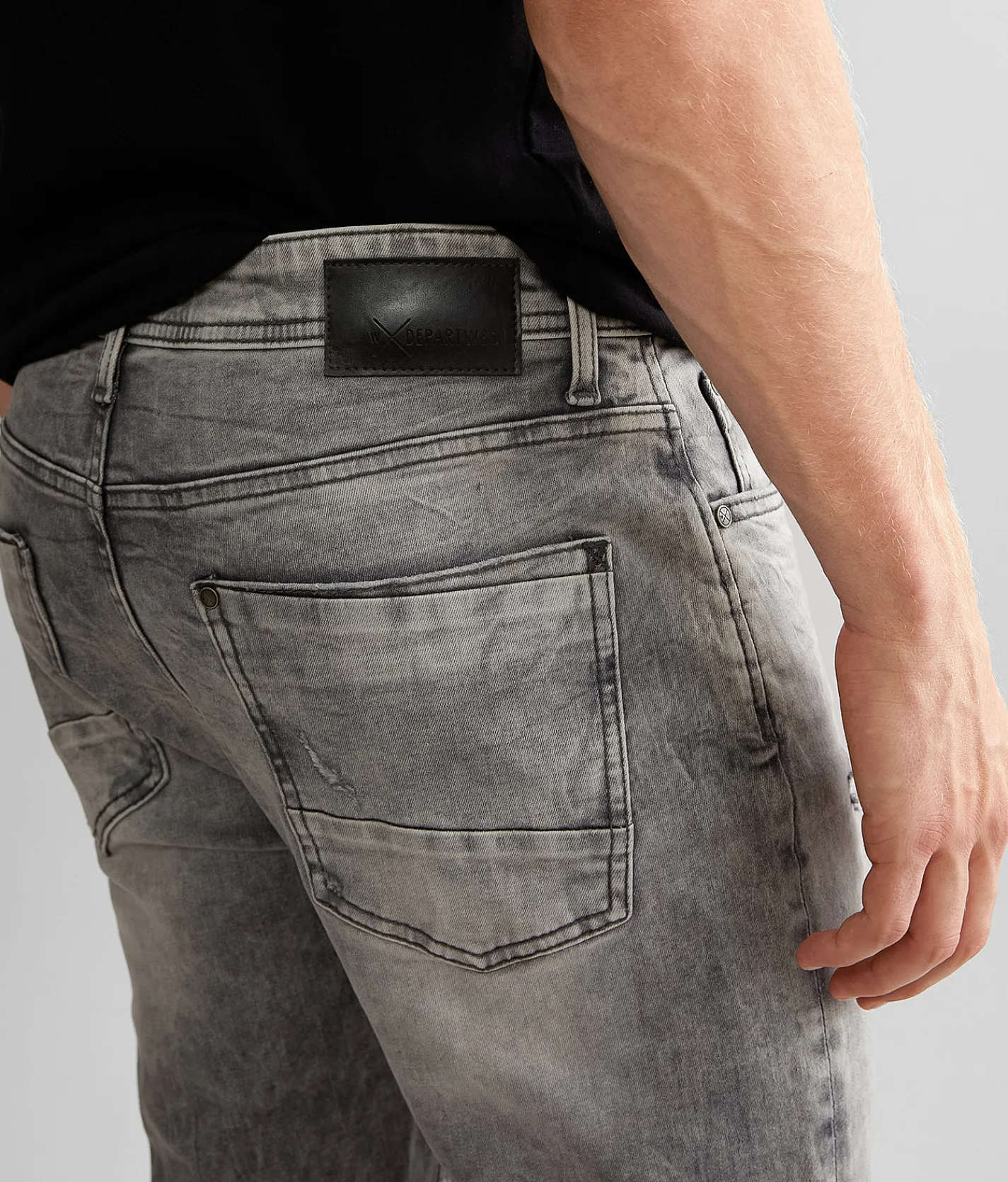 Departwest Trouper Straight Stretch Jean Washed Grey Sale