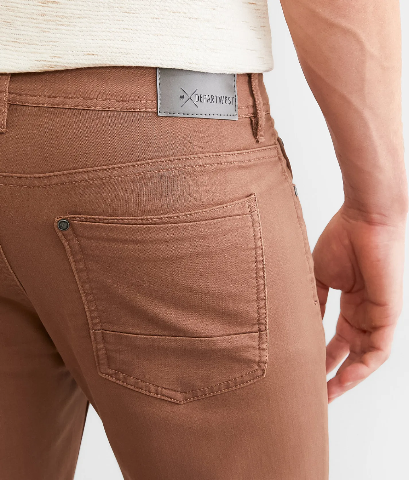 Departwest Trouper Straight Stretch Pant Dusty Mauve Online