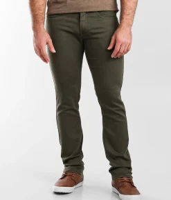 Departwest Trouper Straight Stretch Pant Olive New