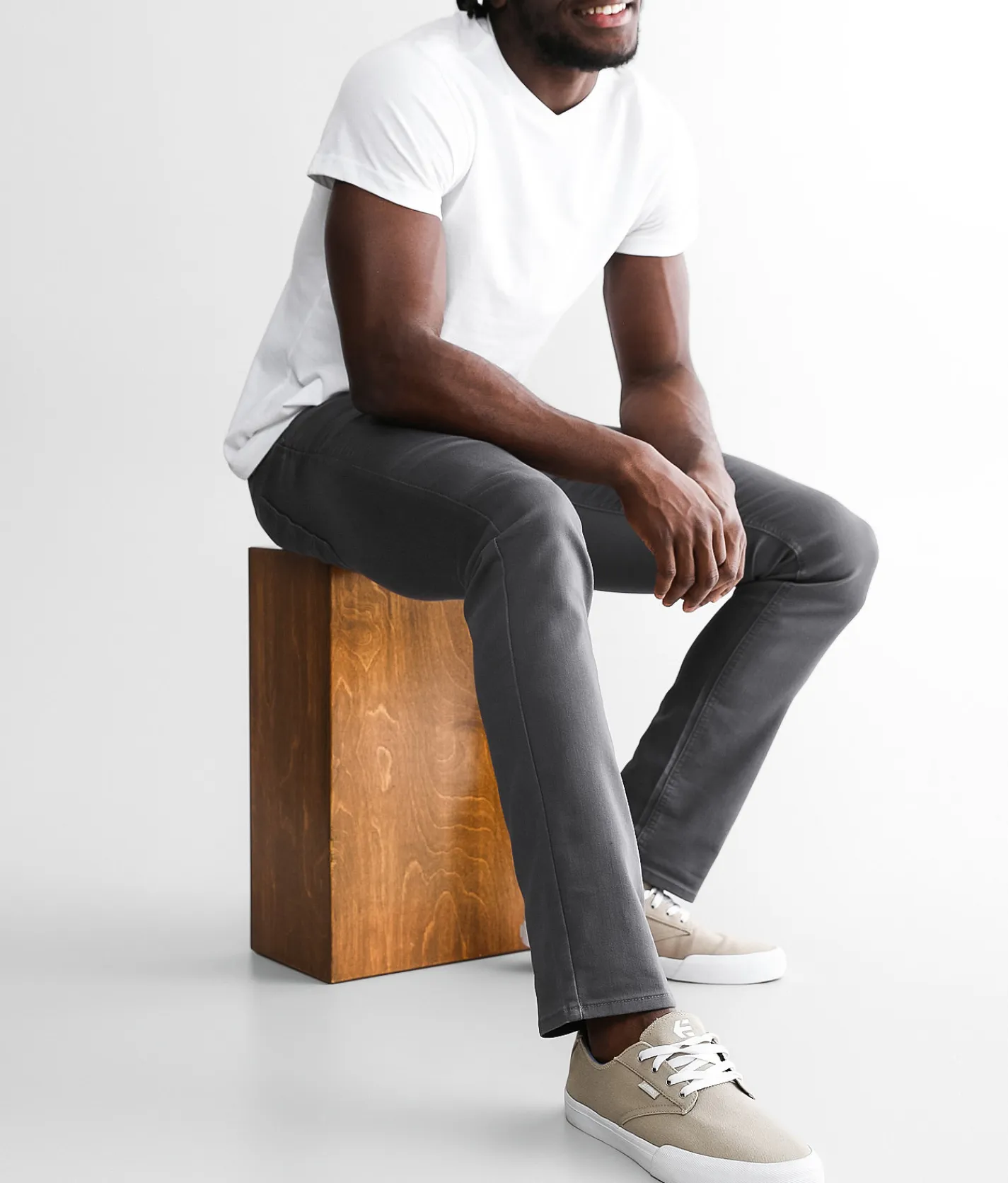 Bottoms | Departwest Trouper Straight Stretch Pant Charcoal