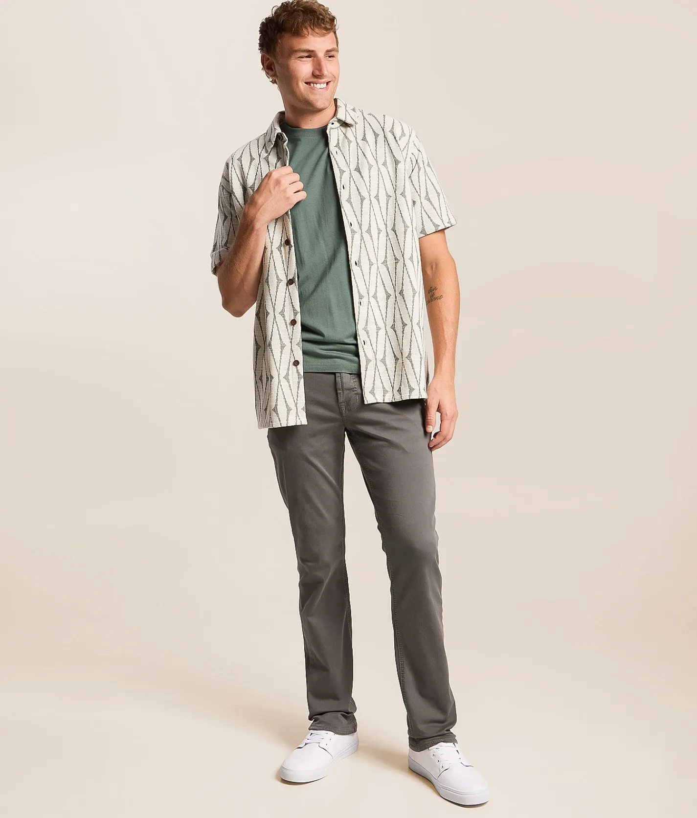 Departwest Trouper Straight Stretch Pant Grey