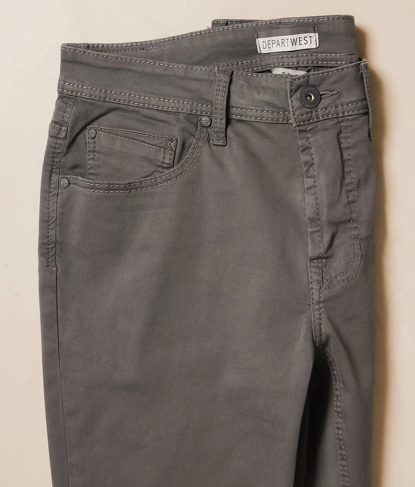 Departwest Trouper Straight Stretch Pant Grey
