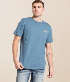 Salty Crew Trout Mount T-Shirt Slate Best