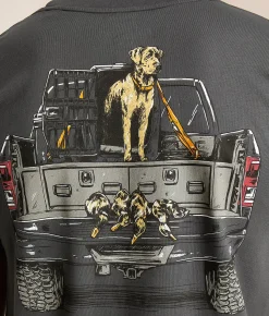 Fieldstone Truck Bed T-Shirt Pepper Outlet