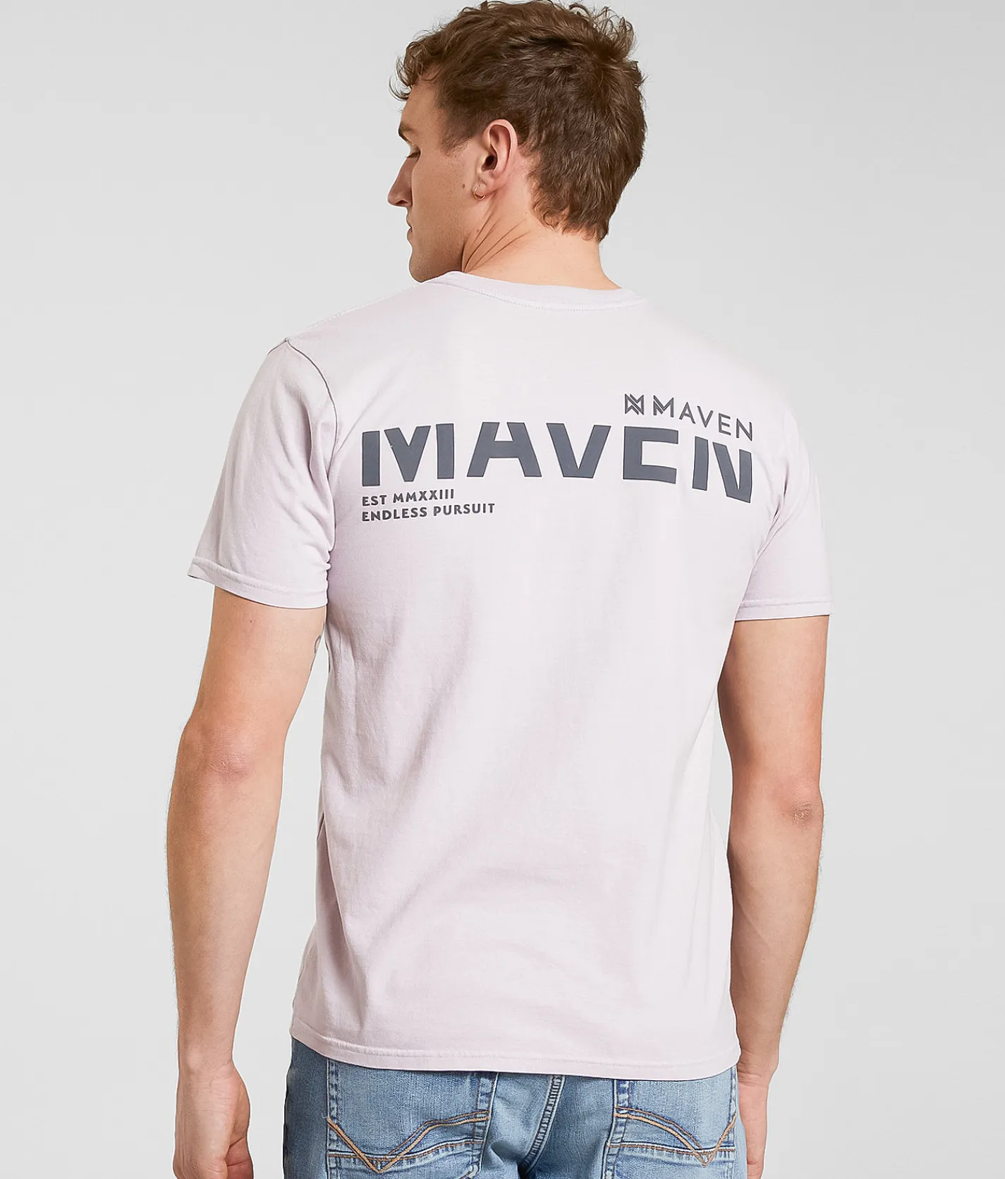Maven Co-op Truncated T-Shirt Lilac Discount