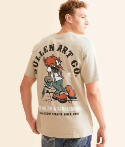 Graphic T-Shirts | Sullen Trust Me T-Shirt Chateau Grey