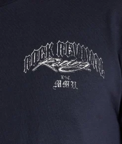 Rock Revival Tru T-Shirt Navy New