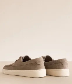 TOMS TRVL Light London Leather Shoe Dune Suede Sale
