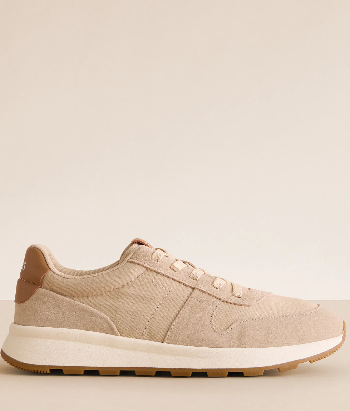 TOMS Trvl Lite Retro Leather Sneaker Almond Sale