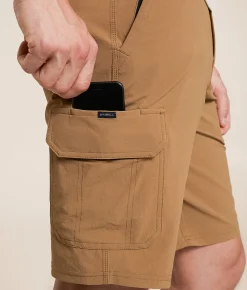 Bottoms|Shorts | O'Neill Trvlr Hybrid Cargo Stretch Short Dark Khaki
