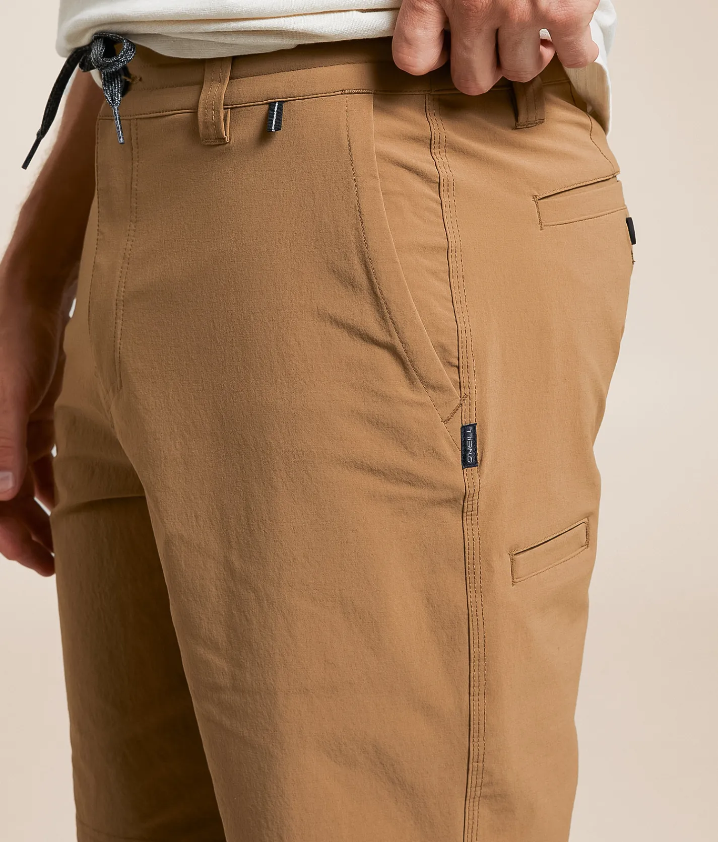 Bottoms|Shorts | O'Neill Trvlr Hybrid Cargo Stretch Short Dark Khaki