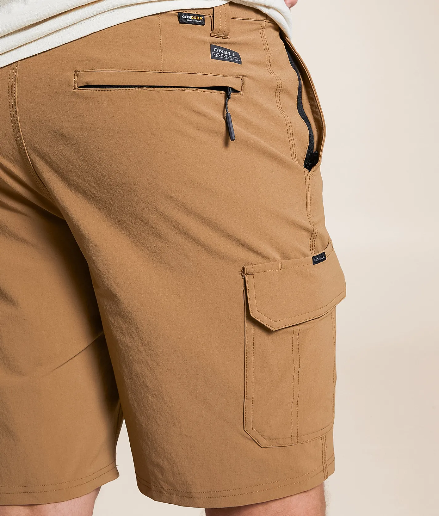 Bottoms|Shorts | O'Neill Trvlr Hybrid Cargo Stretch Short Dark Khaki