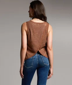 Tops | BKE Tulip Back Tank Top Cedar