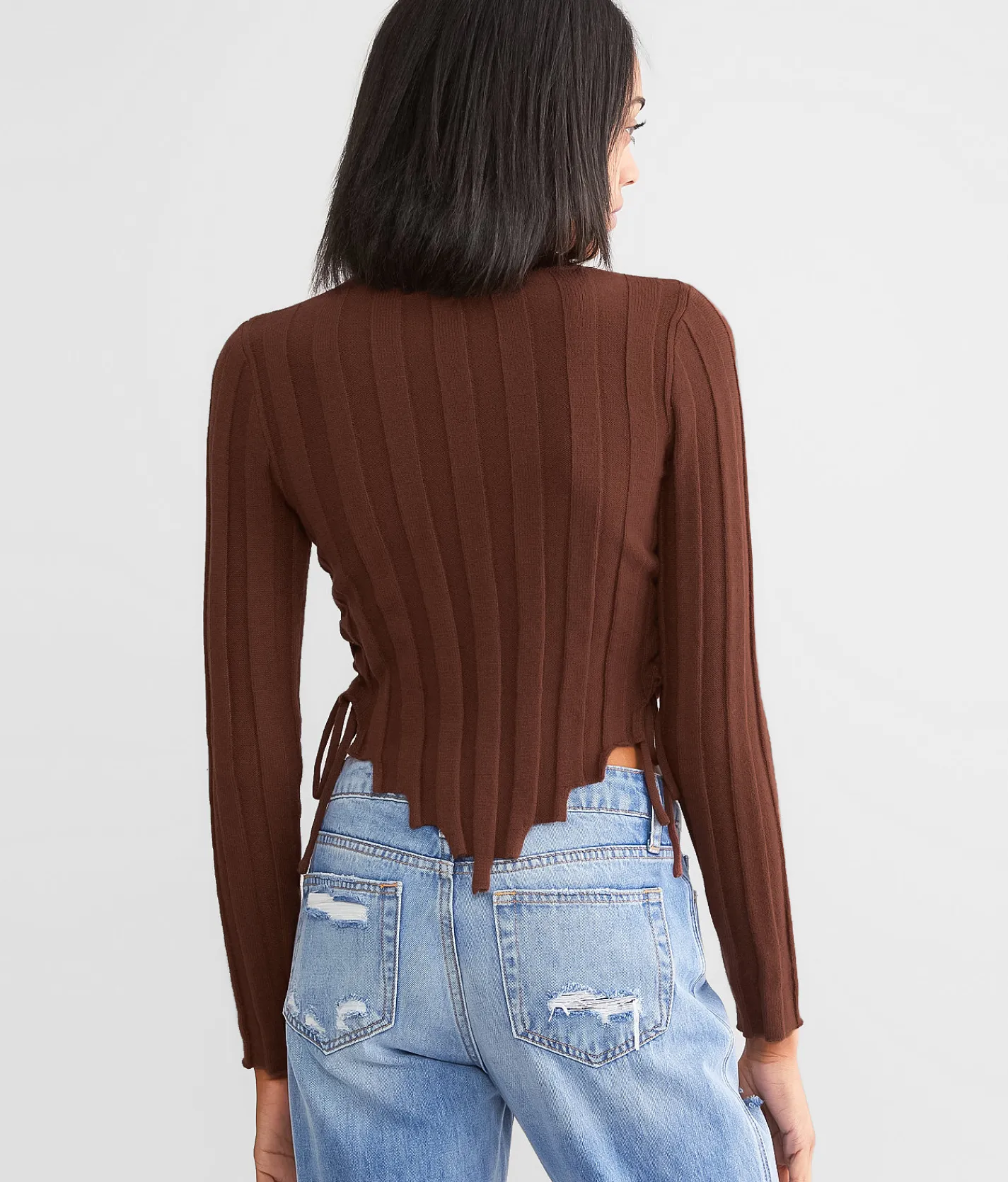 Gilded Intent Turtleneck Sweater Brown Sale