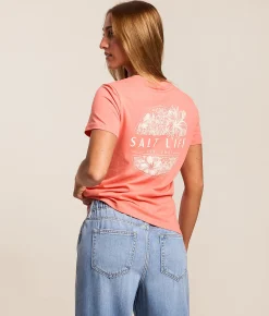 Tops | Salt Life Turtle Watch T-Shirt Ocean Coral