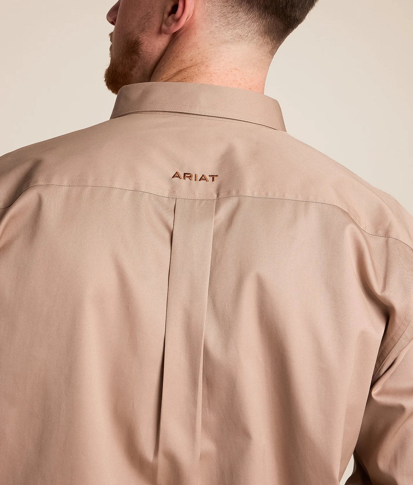 Tops | Ariat Twill Western Shirt Khaki