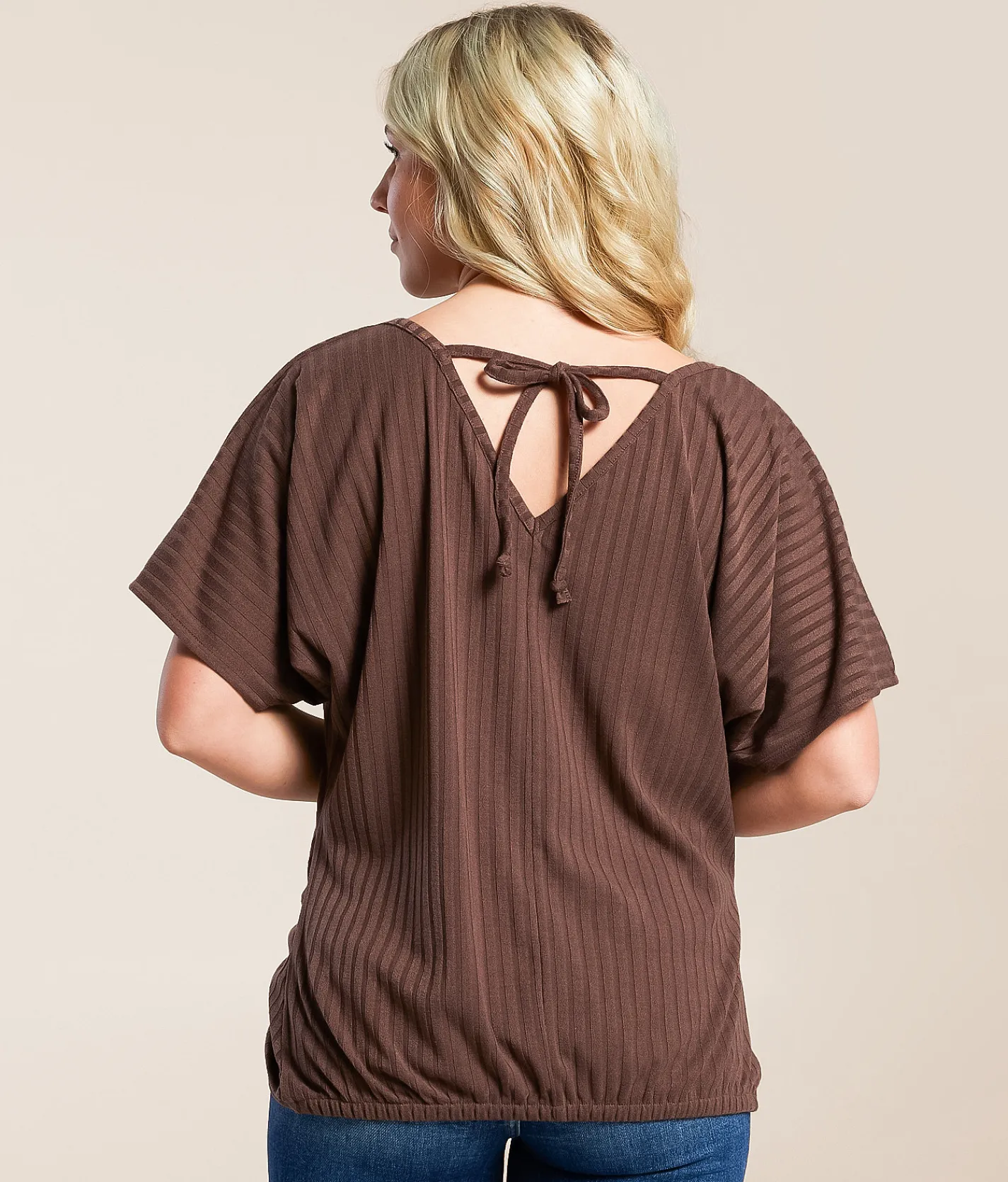 Tops | Daytrip Twisted Front Top Peppercorn