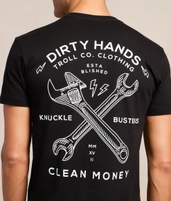 Troll Co. Twisting Wrenches T-Shirt Black