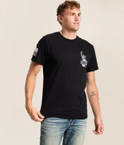 Tops|Graphic T-Shirts | Howitzer Two Fifty T-Shirt Black