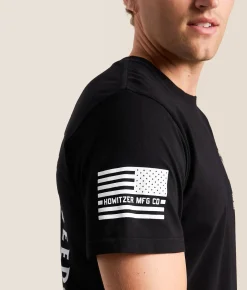 Tops|Graphic T-Shirts | Howitzer Two Fifty T-Shirt Black
