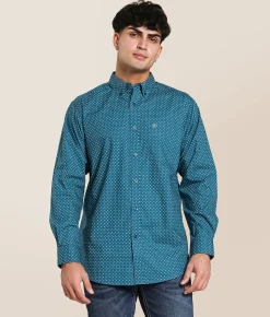 Ariat Tyce Shirt Dark Teal Clearance