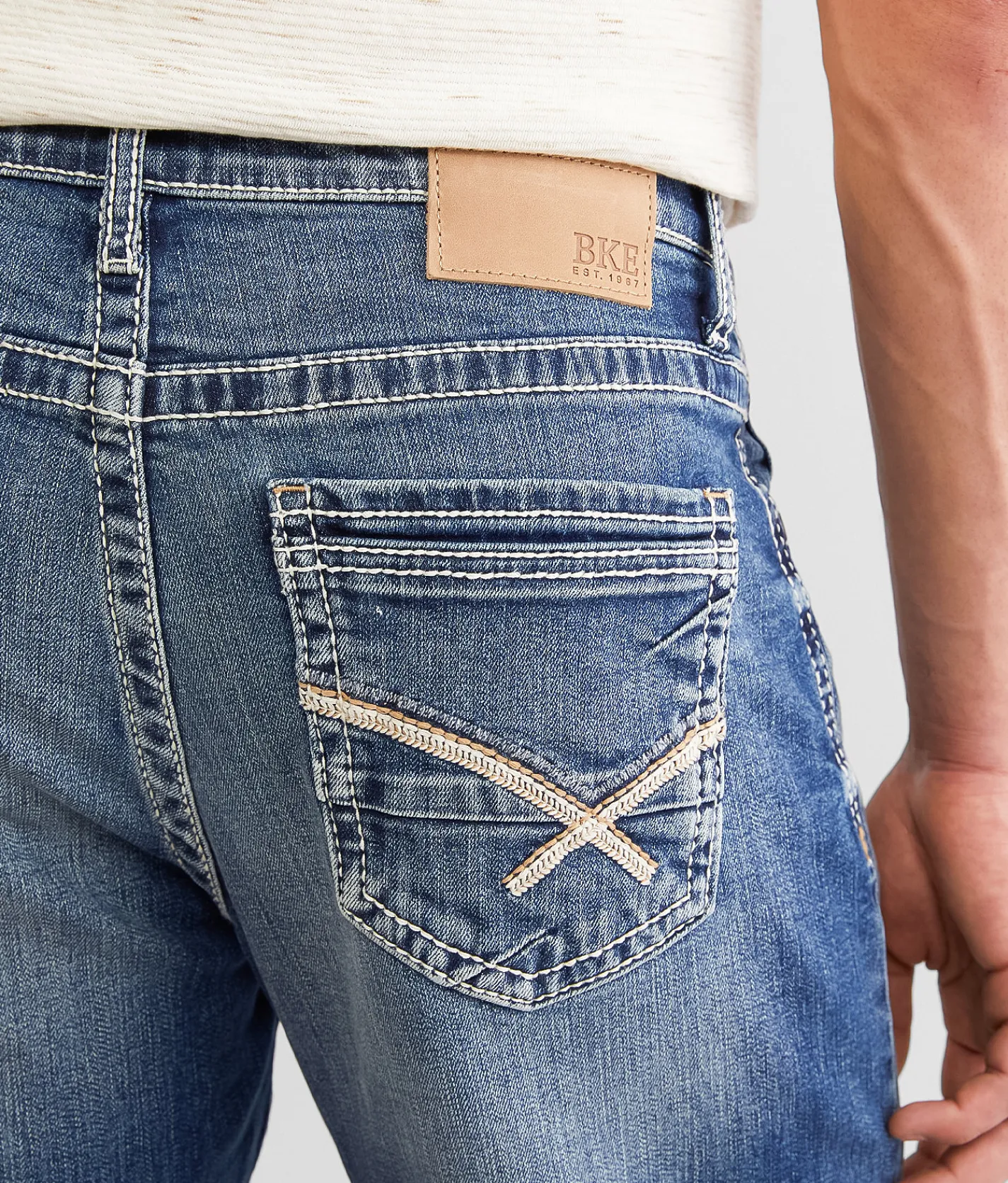 BKE Tyler Boot Stretch Jean Wein Outlet